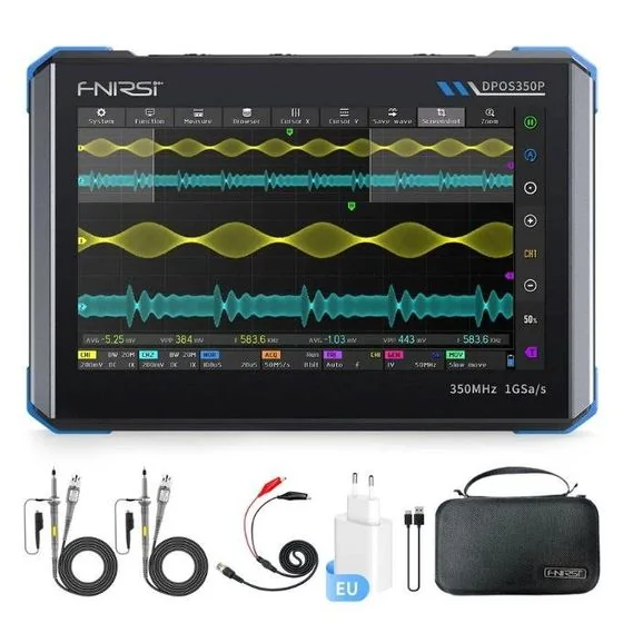 DPOS350P Osciloscopio de tableta 4 en 1