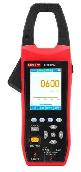 UT217A Pinza amperimétrica con osciloscopio